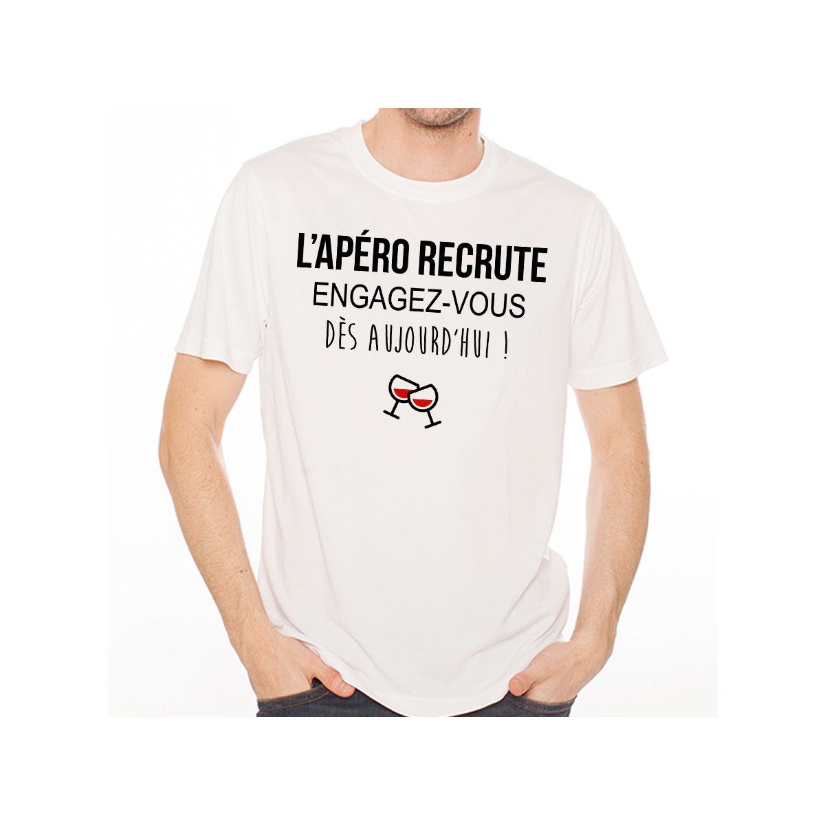 T-shirt L'apéro recrute