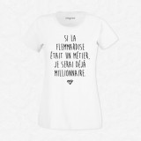 T-shirt La flemmardise un métier