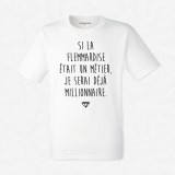 T-shirt La flemmardise un métier