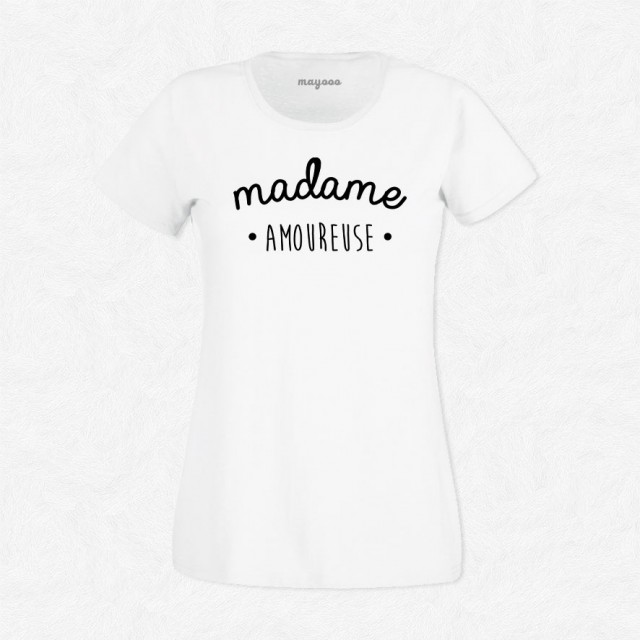 T-shirt Madame Amoureuse