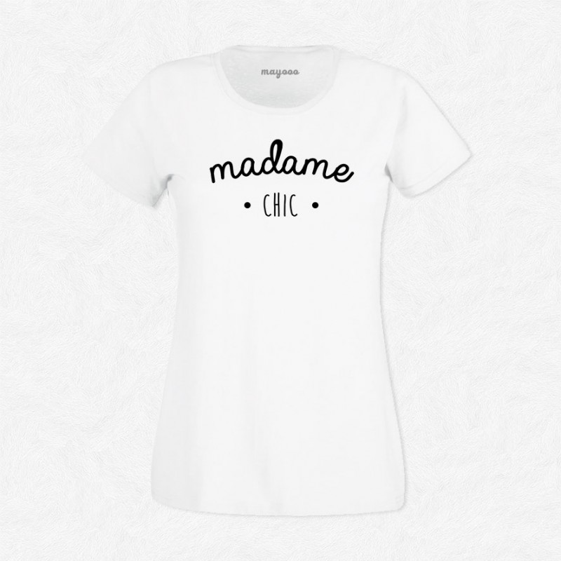 T-shirt Madame Chic