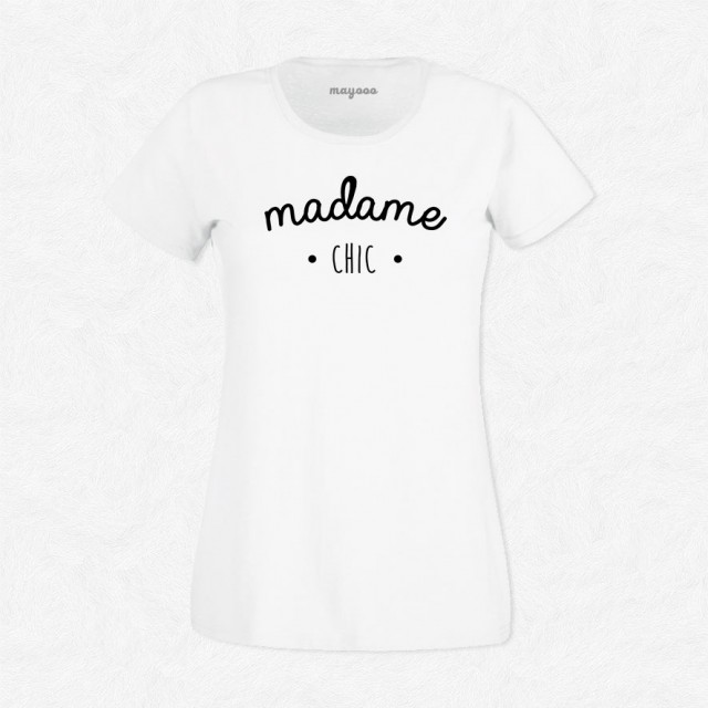T-shirt Madame Chic