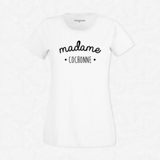 T-shirt Madame Cochonne