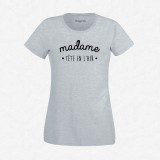 T-shirt Madame Tête en l'air