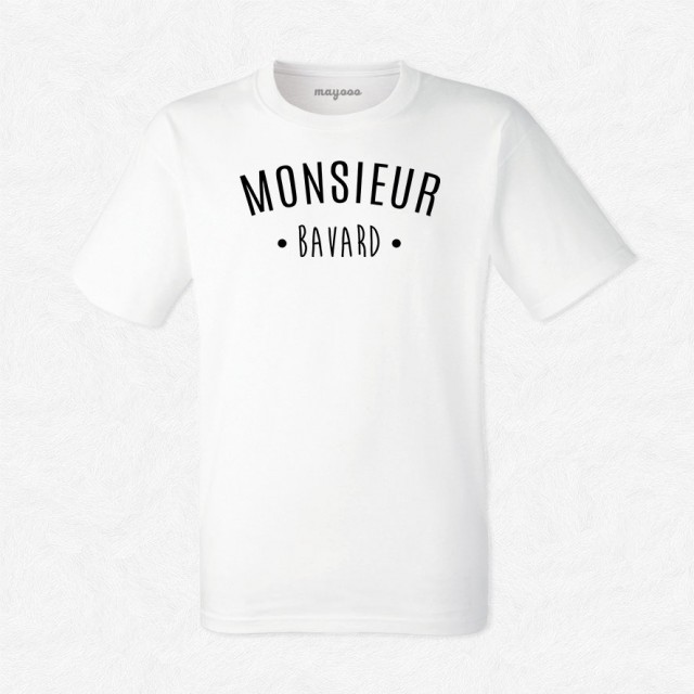 T-shirt Monsieur Bavard