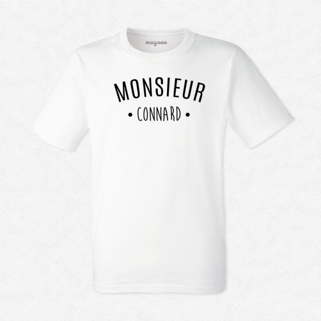 T-shirt Monsieur Connard