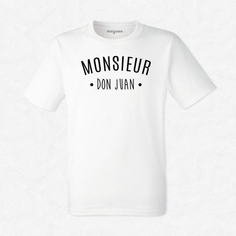 T-shirt Monsieur Don Juan