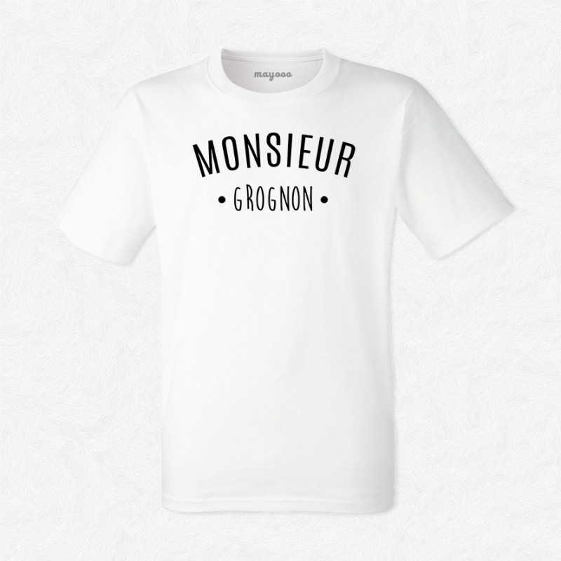 T-shirt Monsieur Grognon