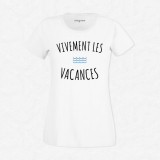 T-shirt Vivement les vacances