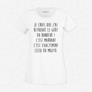 T-shirt Le goût du bonheur