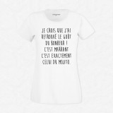 T-shirt Le goût du bonheur