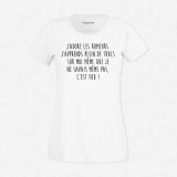 T-shirt Les rumeurs