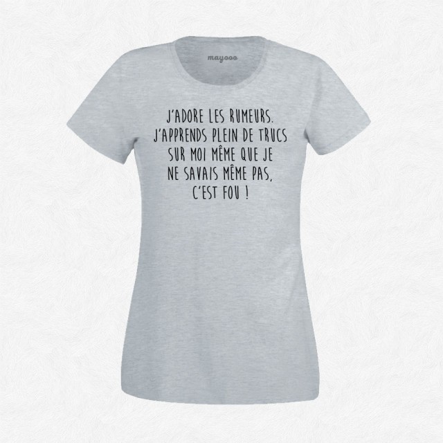 T-shirt Les rumeurs