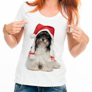 T-shirt Heureux chien