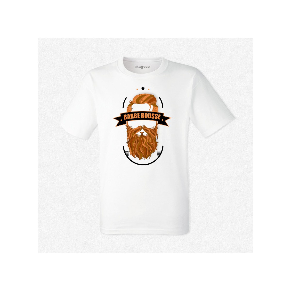 T-shirt Barbe Rousse