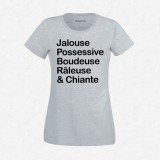 T-shirt Jalouse possessive boudeuse
