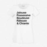 T-shirt Jalouse possessive boudeuse