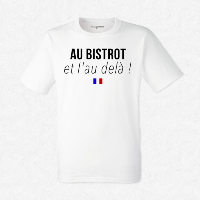 T-shirt Au bistrot et l'au delà