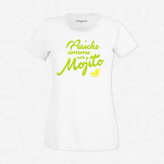 T-shirt Fraîche comme un mojito