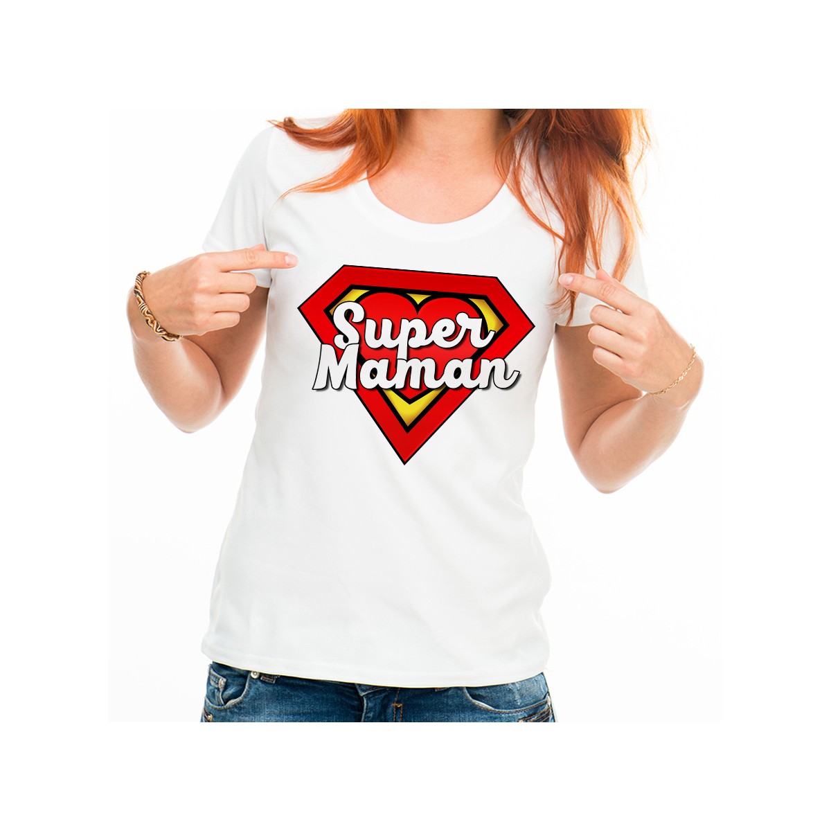 T-shirt Super Maman