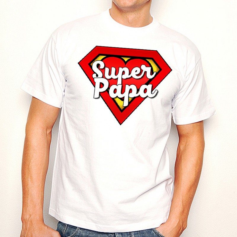 T-shirt Super papa