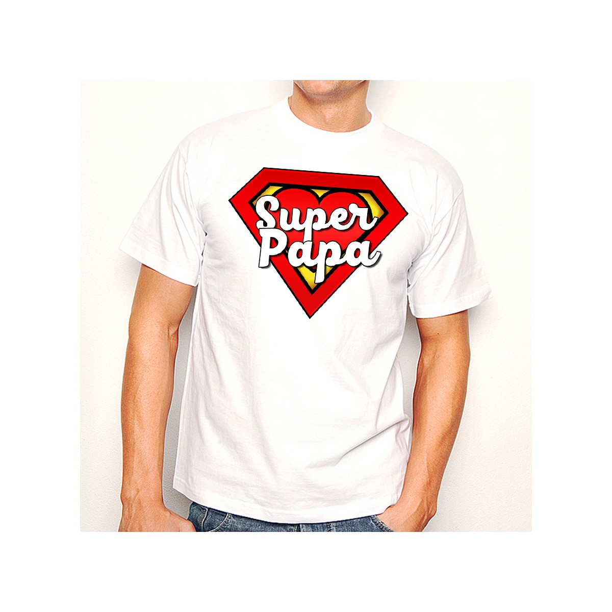 T-shirt Super papa