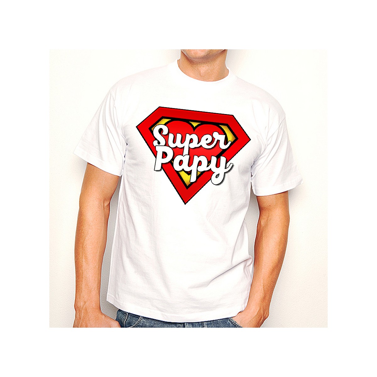 T-shirt Super papy