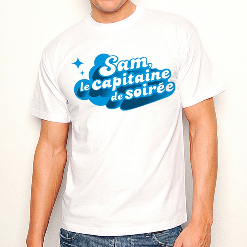 T-shirt Capitaine de soirée