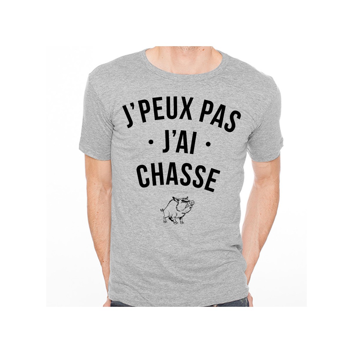 T-shirt J'peux pas j'ai chasse