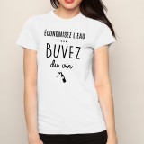 T-shirt Buvez du vin