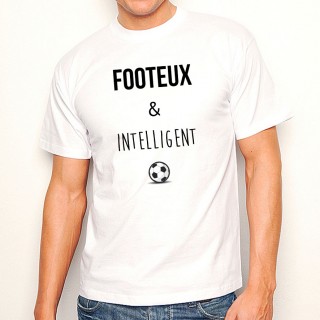 T-shirt Footeux et intelligent