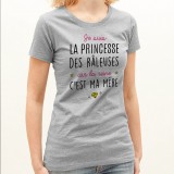 T-shirt Je suis la princesse des râleuses
