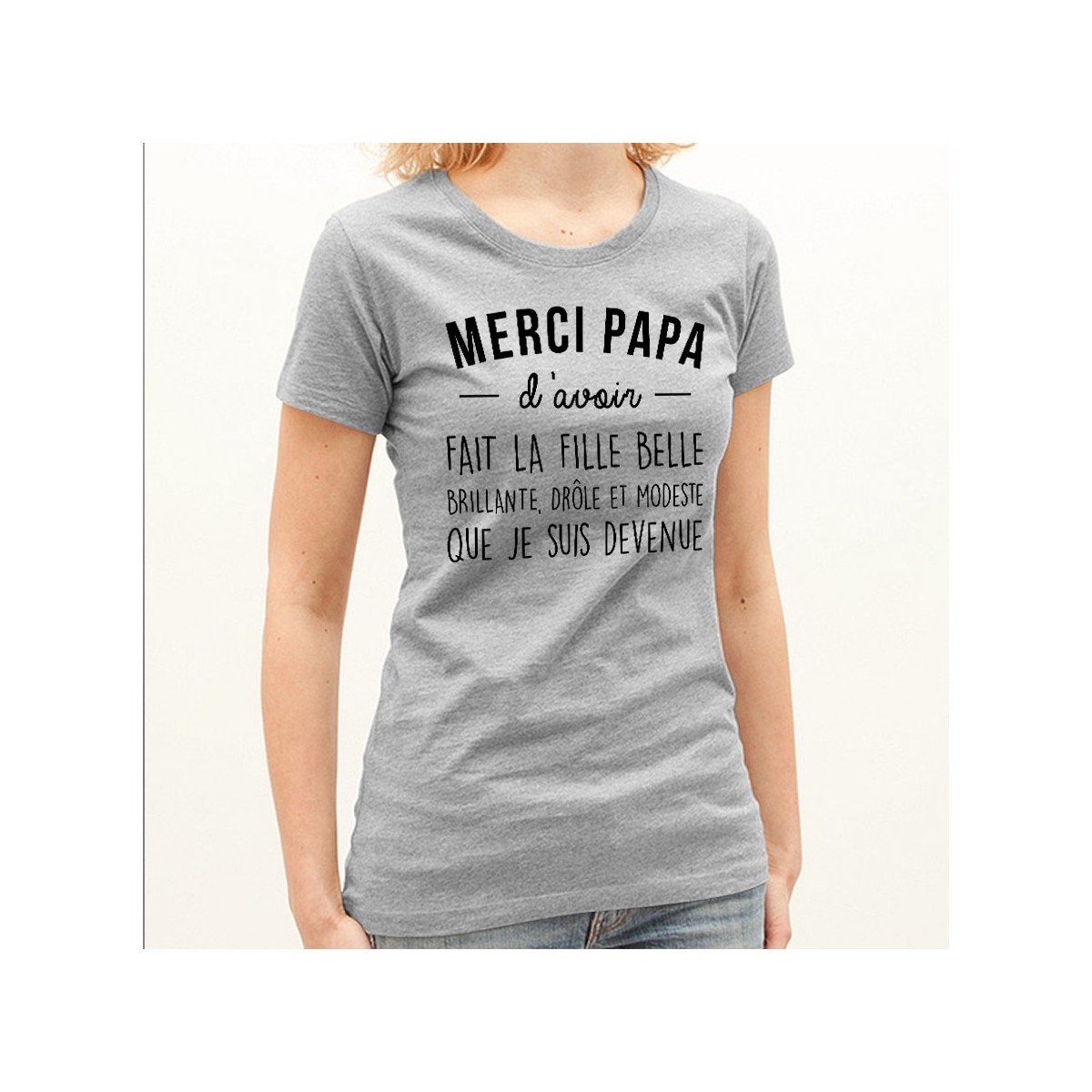 T-shirt Merci papa