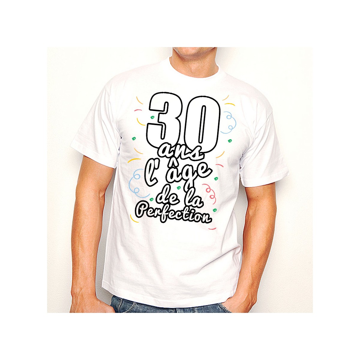 Coussin 30 ans la perfection cadeau par Original t-shirt