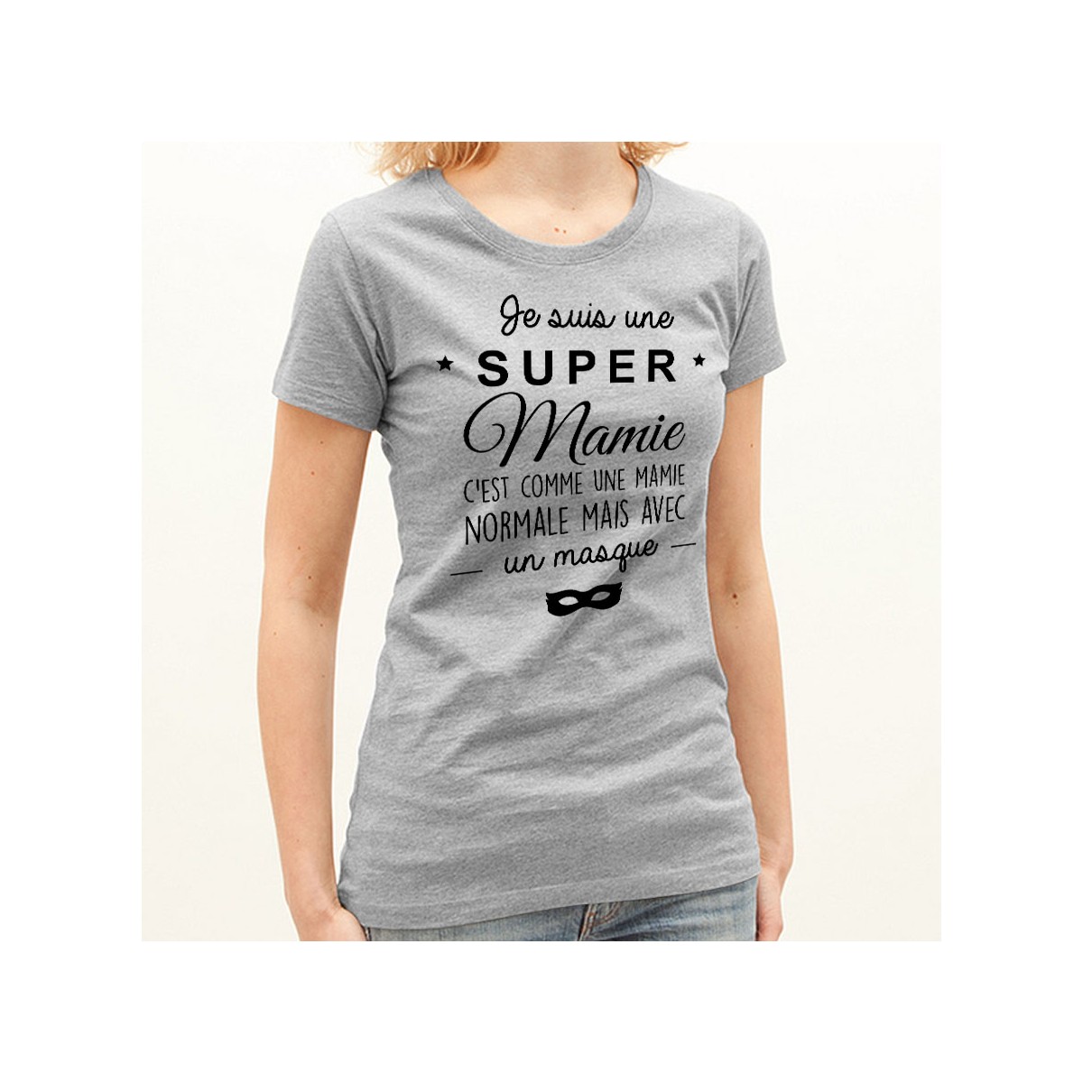 T-shirt Je suis une super mamie