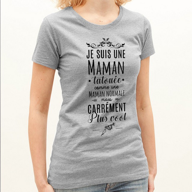 T-shirt Maman tatouée