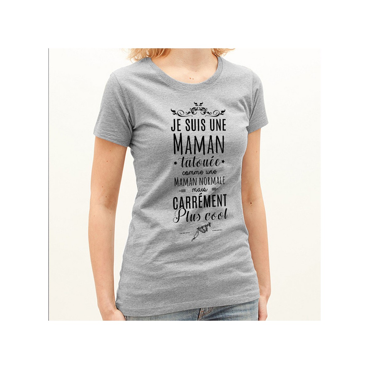 T-shirt Maman tatouée