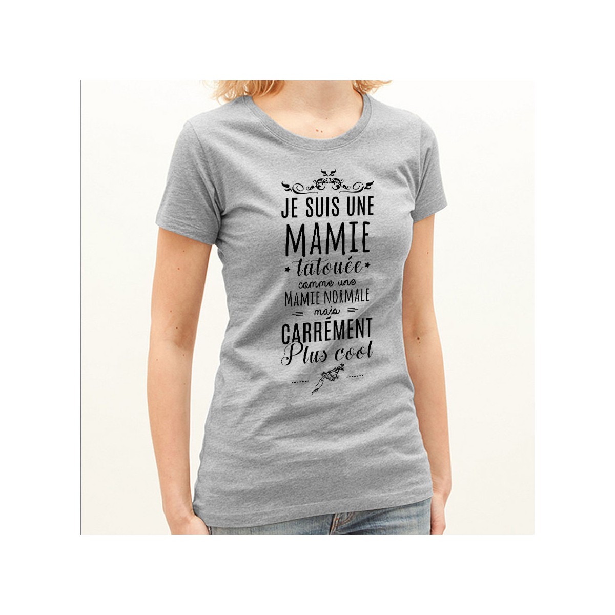 T-shirt Mamie tatouée