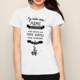 T-shirt Mamie motarde