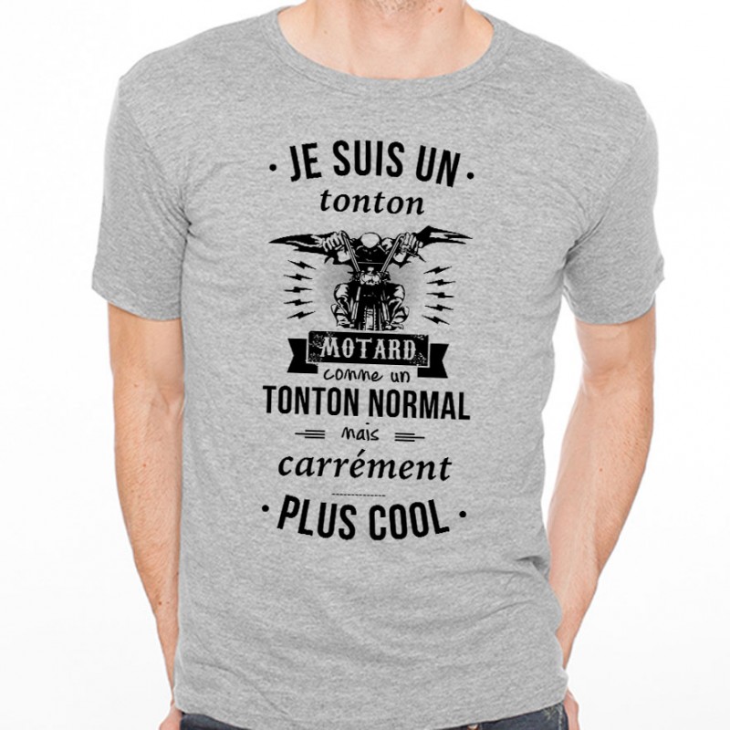 T-shirt Tonton motard