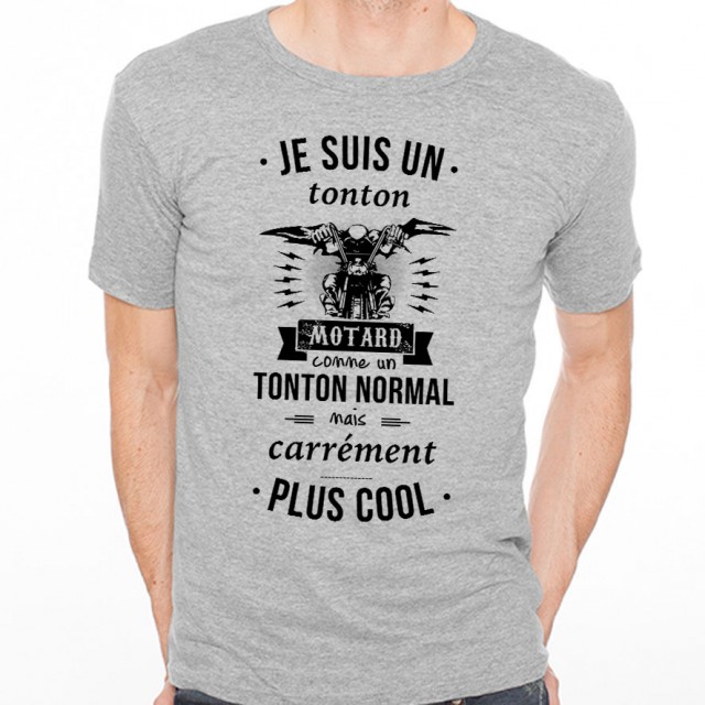 T-shirt Tonton motard