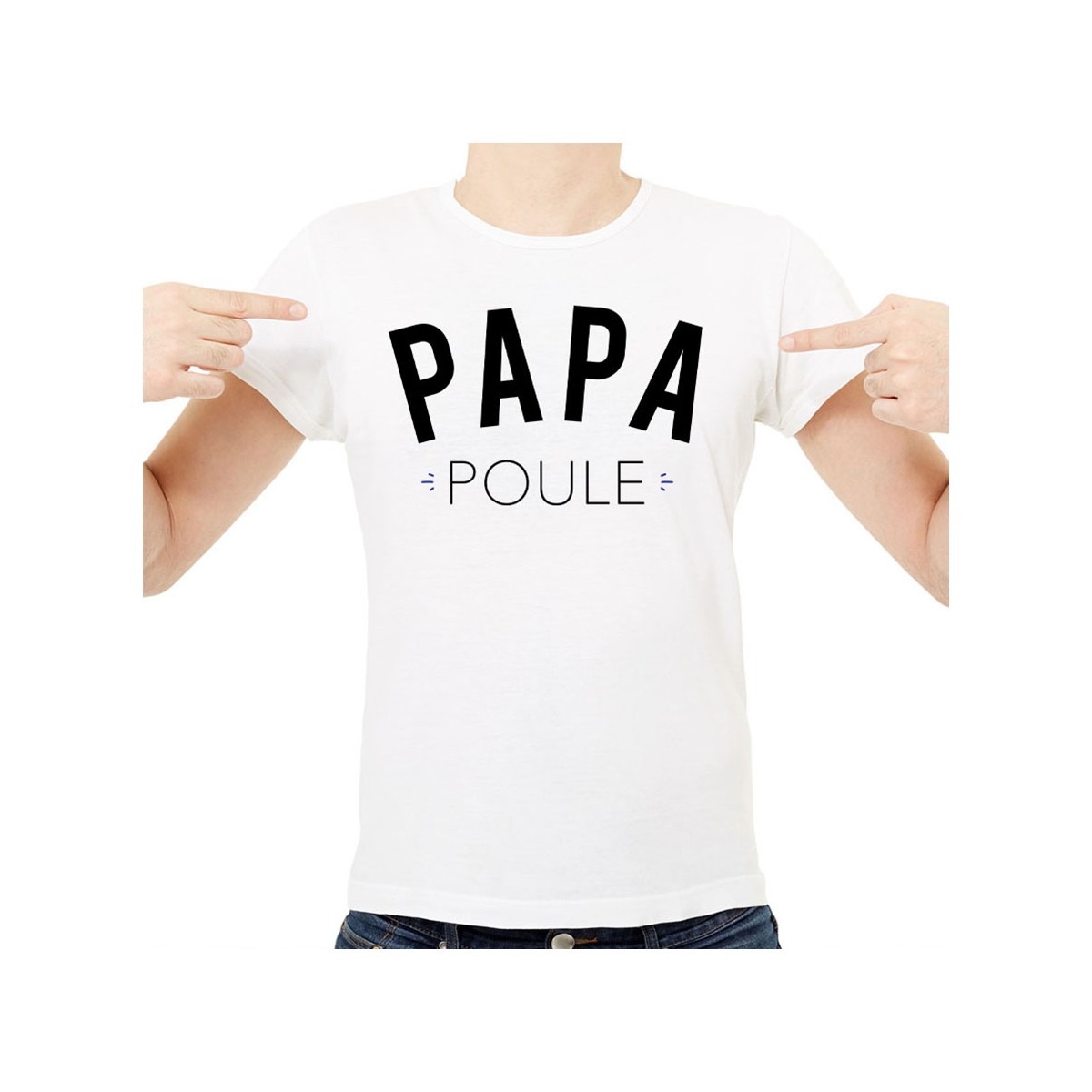 T-shirt Papa poule
