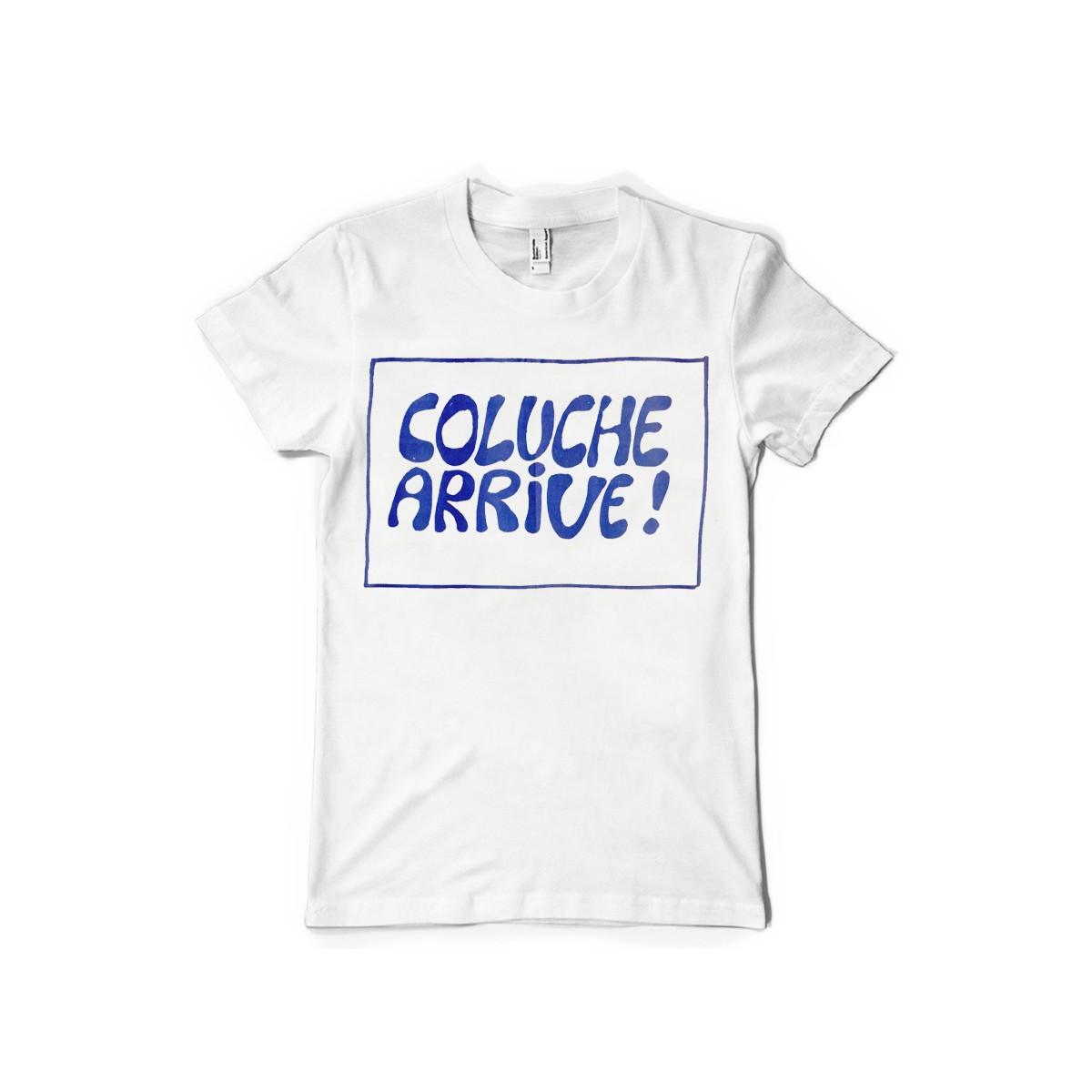 T-shirt Coluche arrive