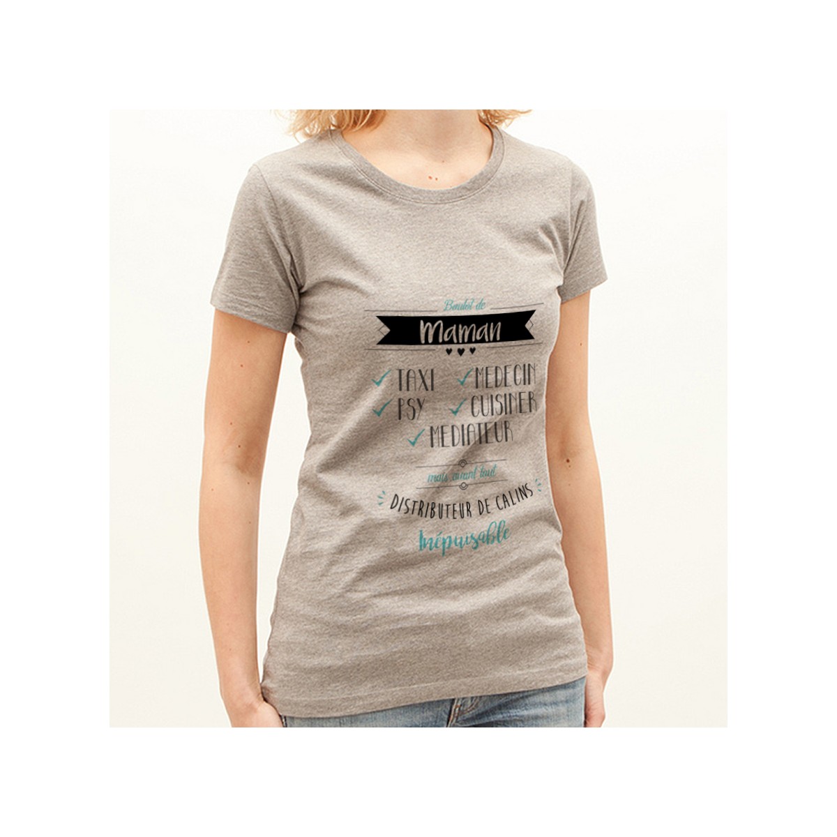 T-shirt Boulot de Maman