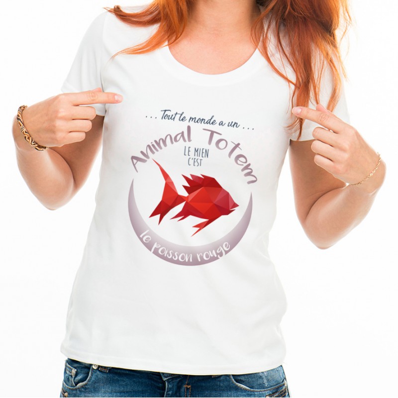 T-shirt TOTEM Poisson