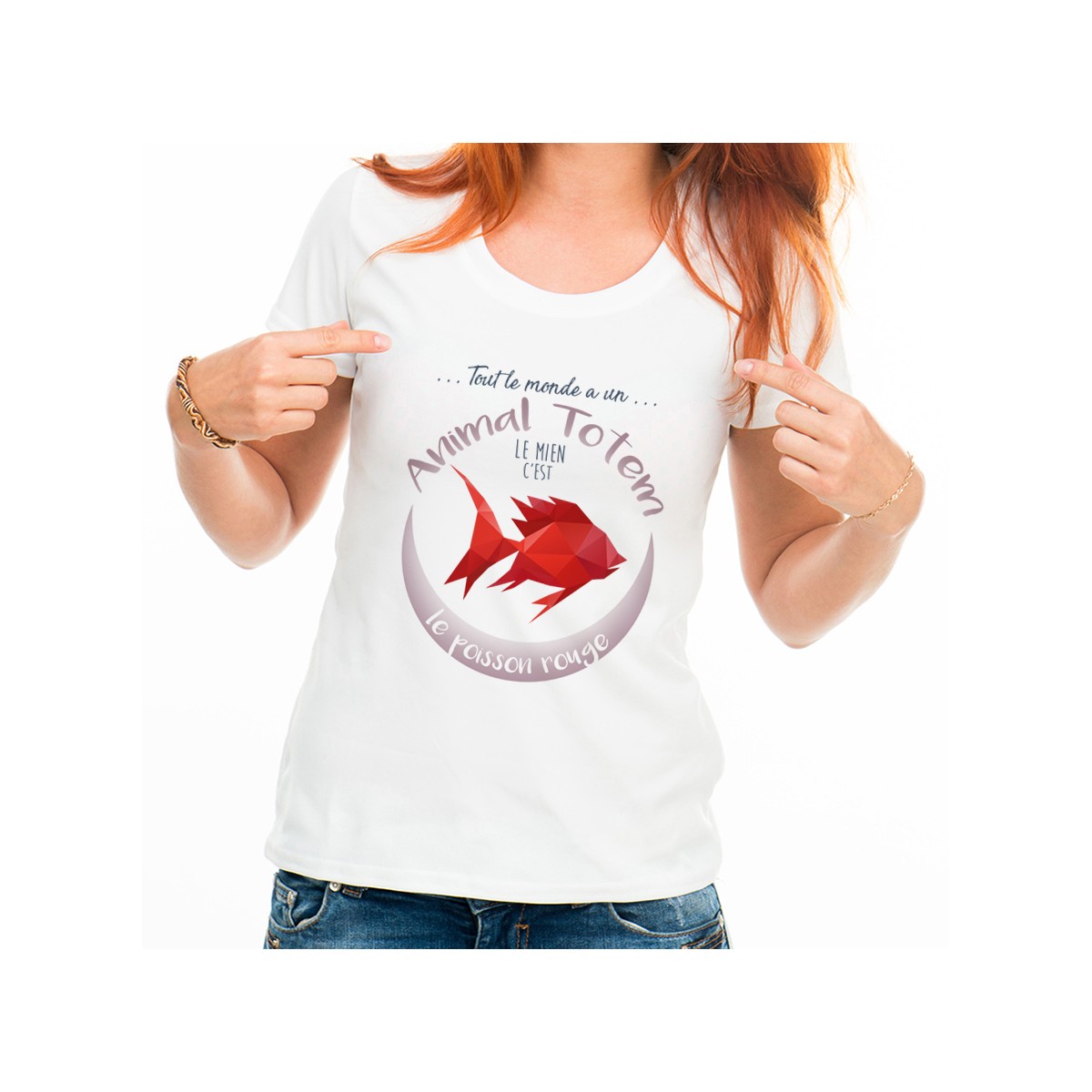 T-shirt TOTEM Poisson