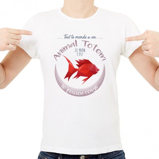 T-shirt TOTEM Poisson