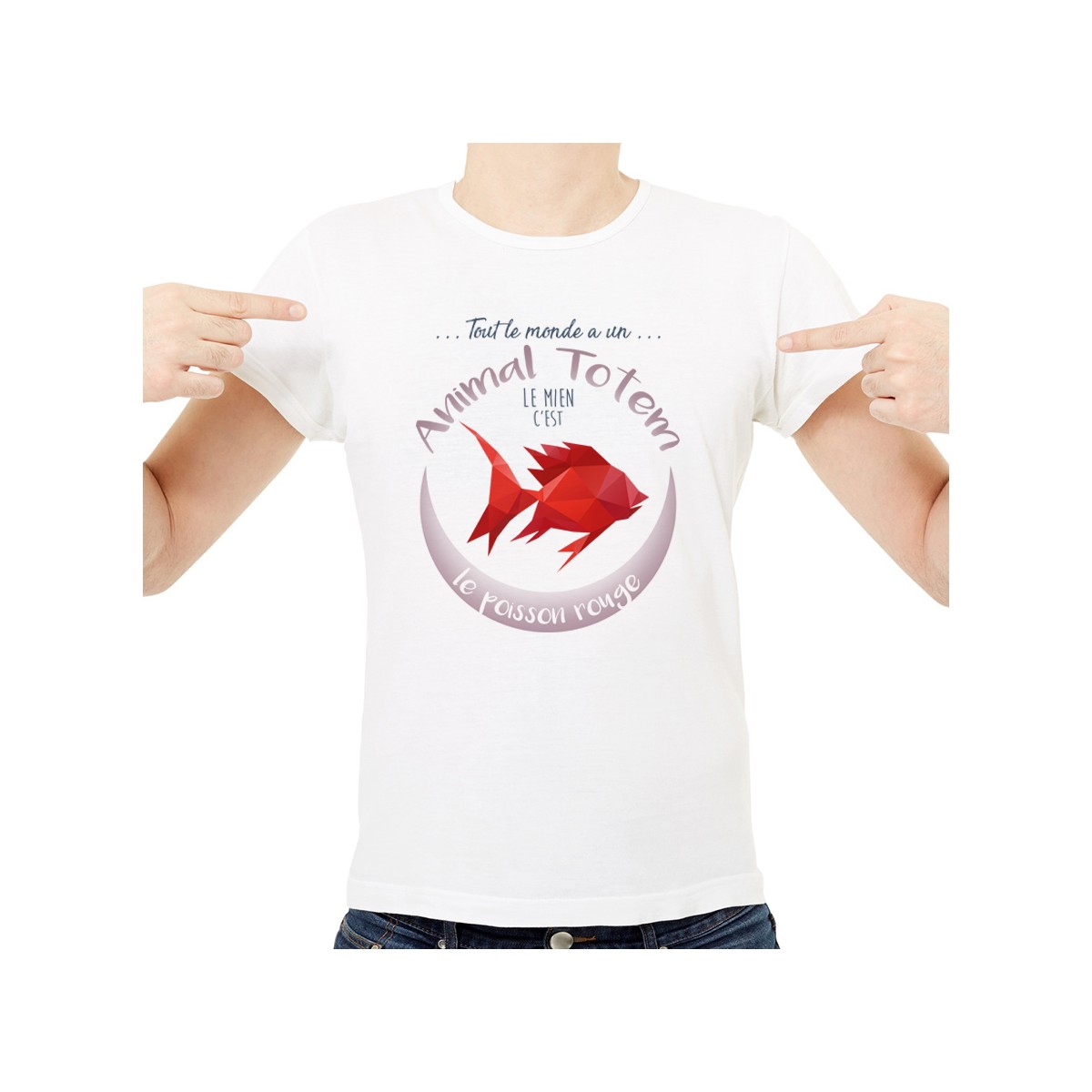 T-shirt TOTEM Poisson