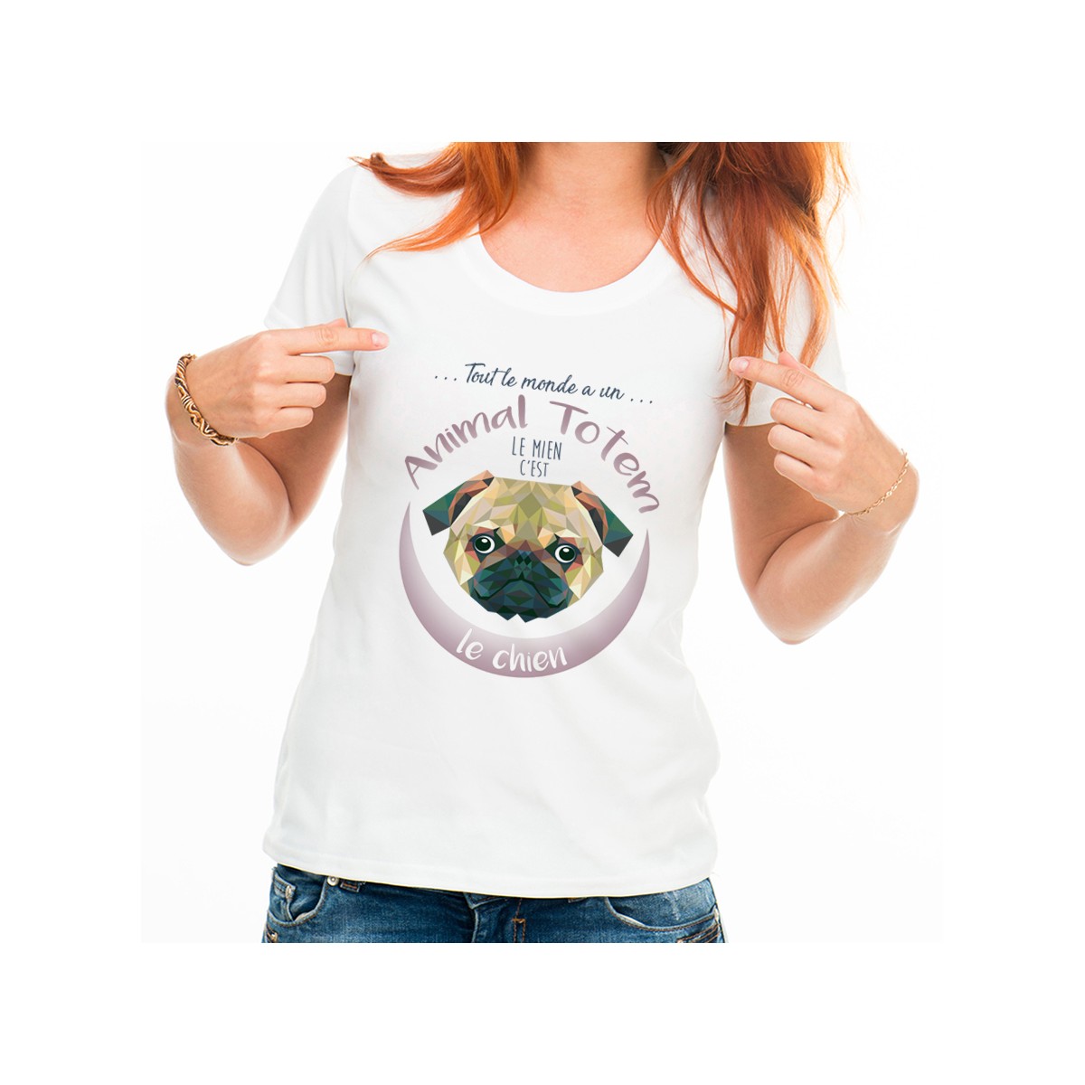 T-shirt TOTEM Chien