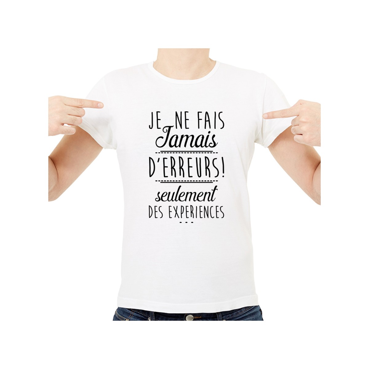 T-shirt EXPERIENCES